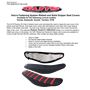 GUTS Ribbed Cover Velcro (Karborre) Std Black/Orange, KTM SX 65 09-15