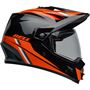 BELL MX-9 Adventure MIPS Helmet Alpine Gloss Black/Orange