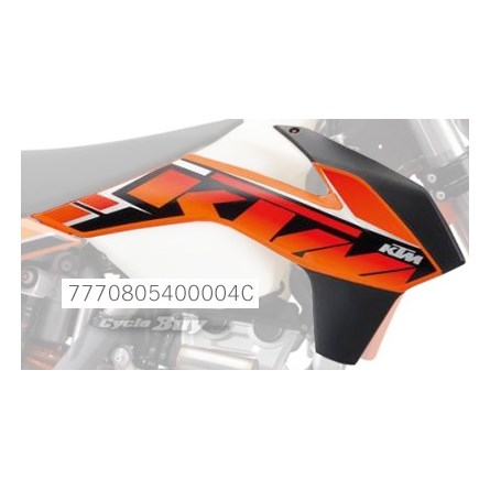 SPOILER KIT WITH DECAL, SX/SX-F 2014