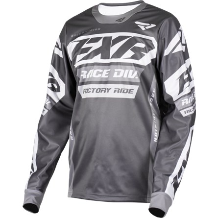FXR COLD CROSS Jersey Charcoal/Grey, M