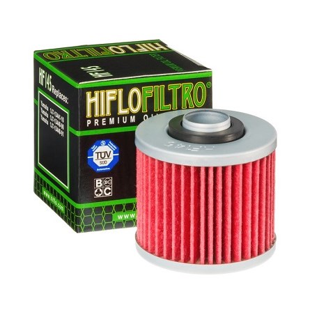 HIFLO Oljefilter HF145, Yamaha, Derbi, Aprila