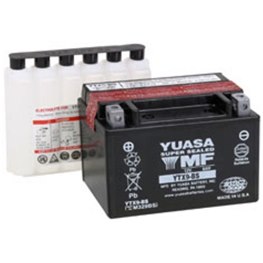 YUASA Batteri YTX9-BS Inkl. Syra, Längd 15,20, Bredd 8,70, Höjd 10,70