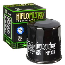 HIFLO Oljefilter HF303, Polaris, Kawasaki, Yamaha, Honda,