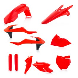 Acerbis Full Plastic Kit  Orange Fluo, KTM SX 125/150 16-18, SX 250 17-18, SX-F 16-18