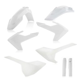Acerbis Full Plastic Kit White, HQV TE/FE 125-501 17-19