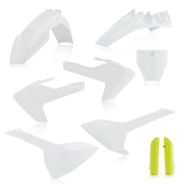 Acerbis Full Plastic Kit OEM 2018 White, HQV TC 85 18->