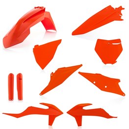 Acerbis Full Plastic Kit Orange, KTM SX/SX-F 125-450 19-22
