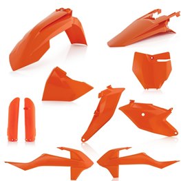 Acerbis Full Plastic Kit Orange, KTM SX 85 18->