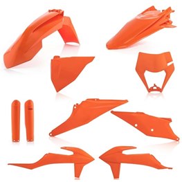 Acerbis Full Plastic Kit Orange, KTM EXC/EXC-F 20->