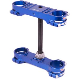 X-Trig ROCS Triple Clamp Kit Blue 14 mm Off Set, KTM SX 85 13-21, TC 85 14-21