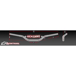 Renthal Twinwall 994 Factory KTM/HVA Racer Svart