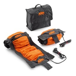 TIRE WARMER SET, Fits tire sizes up to max. 160/60 - 17
