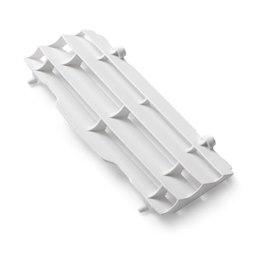 RADIATOR PROTECTION (One piece)  L/S+R/S WHITE, KTM SX 125/150 07-15, SX 250 07-16, SX-F 07-15, EXC/EXC-F 08-16, SMR 08-14, HQV TC 125 14-15, TC 250 14-16, FC 14-15, TE/FE 14-16