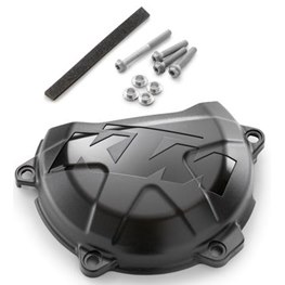 CLUTCH COVER PROTECTION BLACK, KTM SX-F 450 16-22, EXC-F 450/500 17-19
