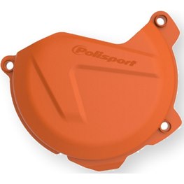 Polisport Clutch Cover Protection Orange,  KTM SX-F 250/350 12-15, EXC-F 250/350 12-16, HQV FC 250/350 14-15 FE 250/350 14-16
