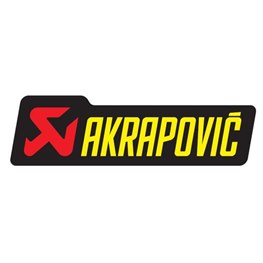 AKRAPOVIC STICKER 34 x 120mm Heat Resistant