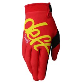 Deft Family Youth Gloves Eqvlnt Solid Red