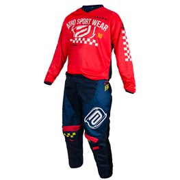 £ ASW Kids Jersey NAVY BLUE/RED