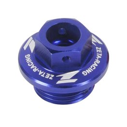£ ZETA Oil Filler Plug Blue, CRF150 <-20, YZ/YZF/WRF <-20