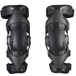 Pod YOUTH K4 2.0 Knee Brace - Pair Graphite/Black, 340mm Short