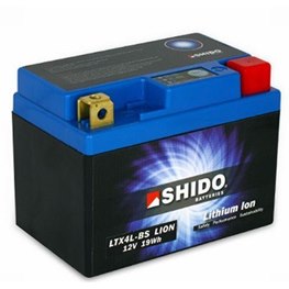 SHIDO LTX4L-BS Lithium Lion, Längd 11,30, Bredd 7,00, Höjd 8,50