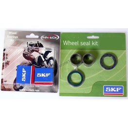 £ SKF Rear Wheel Bearing/Seal Kit, Suzuki RMZ250 07->, RMZ450 05>