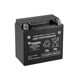 Yuasa Batteri YTX14H-BS (CP) Inkl syra
