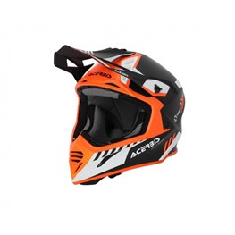 AC Helmet X-Track Mips black/orange fluo